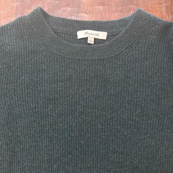 Madewell Forest Green Knit Sweater - Picture 4 of 12